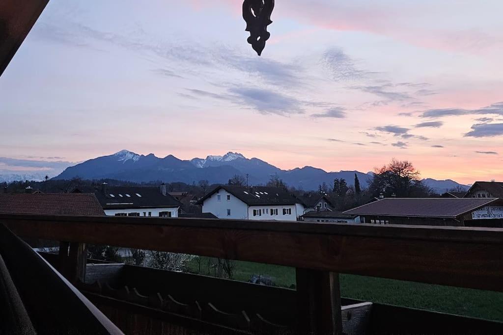 Thronvomchiemgau Appartement Übersee Buitenkant foto